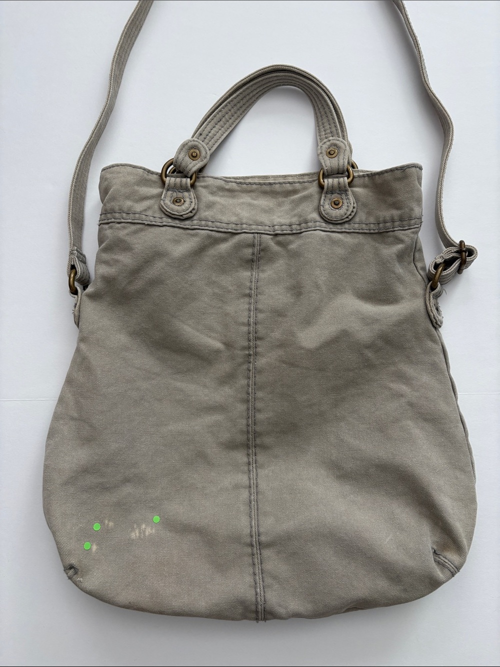 Vintage Old Navy Canvas Shoulder Crossbody Bag 2009 Utility Style - Picture 10 of 12